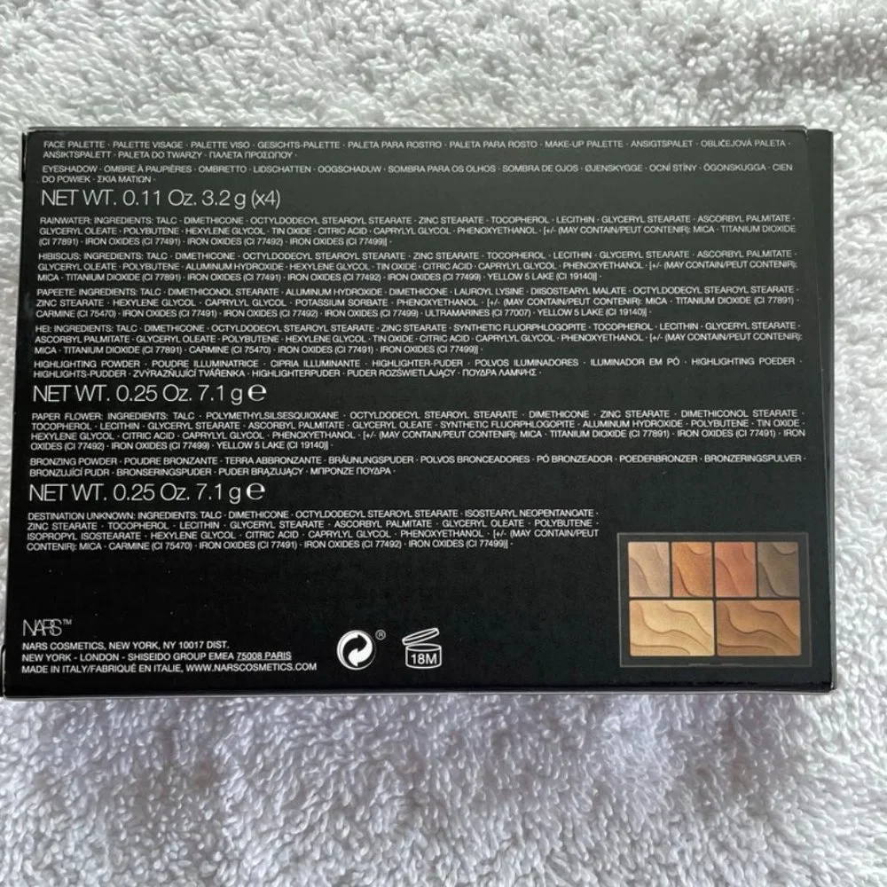 NARS Summer Lights Face Palette